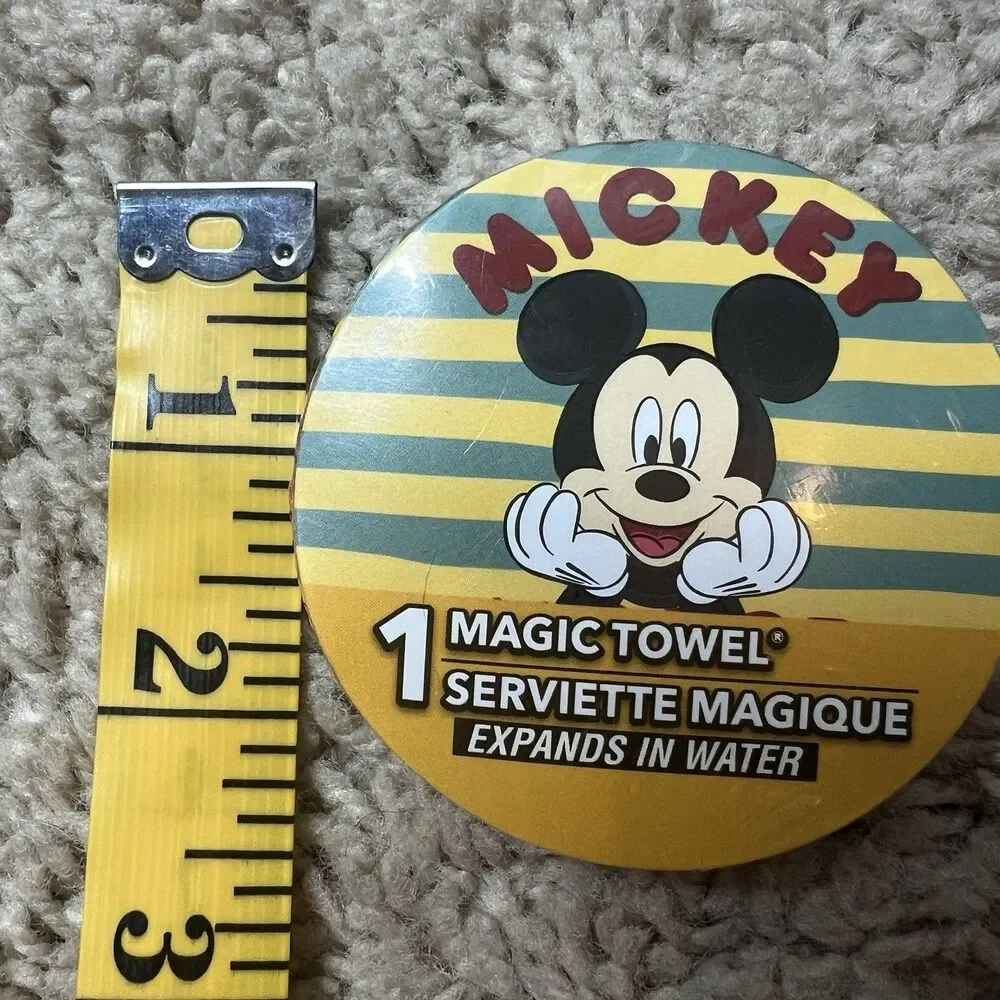 Disney Mickey Mouse Magic Towel – Expanding Cotton Washcloth